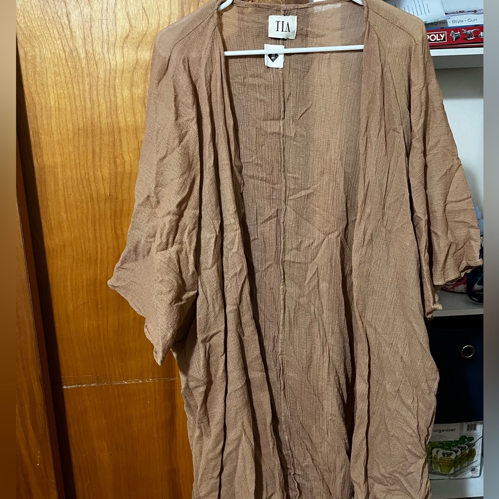 Brown kimono